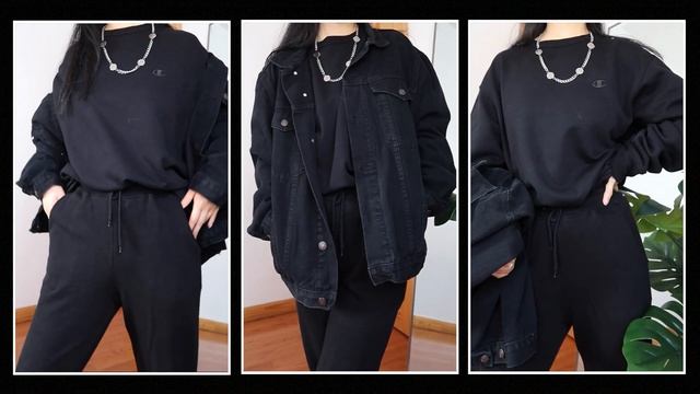 ALL BLACK OUTFITS 🖤 смотреть онлайн