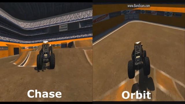 BeamNG Monster Jam (Chase/Orbit) Cam comparison смотреть онлайн