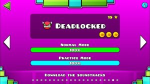 Geometry Dash – Deadlocked (Все Монеты)