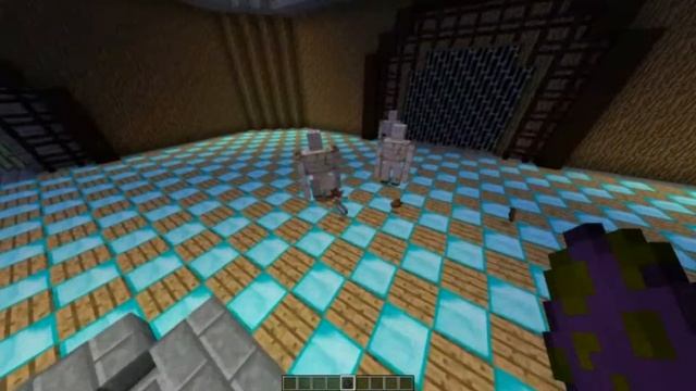 IRON GOLEM VS DURAHAN ZOMBIE - MINECRAFT 1.12 (MOB BATTLE) смотреть онлайн