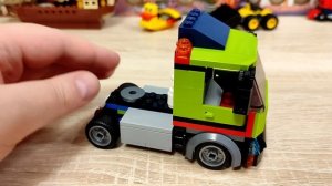 Грузовик МАН из Lego