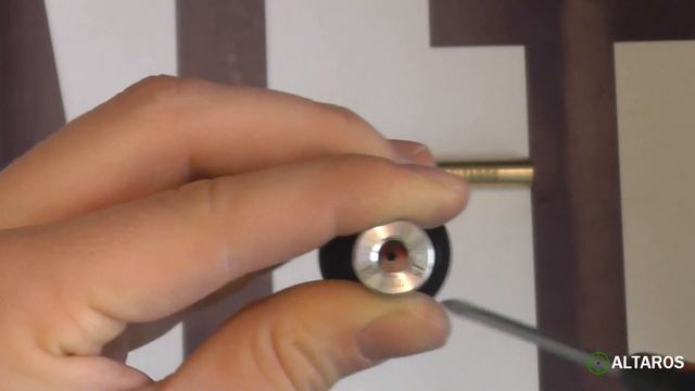 Setting output pressure on Altaros regulator смотреть онлайн