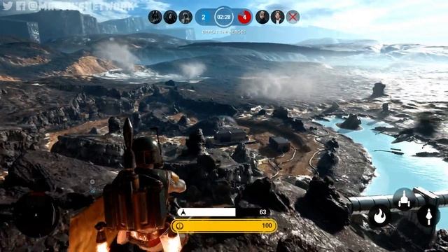 Star Wars Battlefront | Everything in The Outer Rim DLC | Multiplayer Live Stream (Part 42) смотреть онлайн