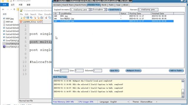 7. Schedule post local medias to Instagram [how to send bulk Instagram DMs free] смотреть онлайн