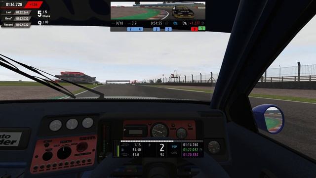 rF2//Practice//Ford Sierra RS500 Cosworth BTCC 90'@Donington смотреть онлайн