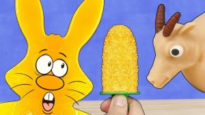 БАНАНОВОЕ МОРОЖЕНОЕ И КОЗЁЛ-МЕМЕЗЁЛ ДЛЯ ЖЕЛЕЙНОГО ЗАЙЦА ХАРИТОНА