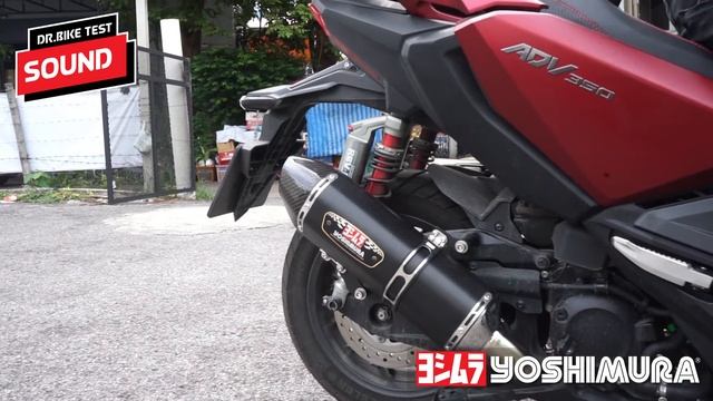 เสียงท่อ YOSHIMURA ADV350 TIS FULL SYSTEM R77J METAL MAGIC COVER (SM) [Dr.Bike] смотреть онлайн