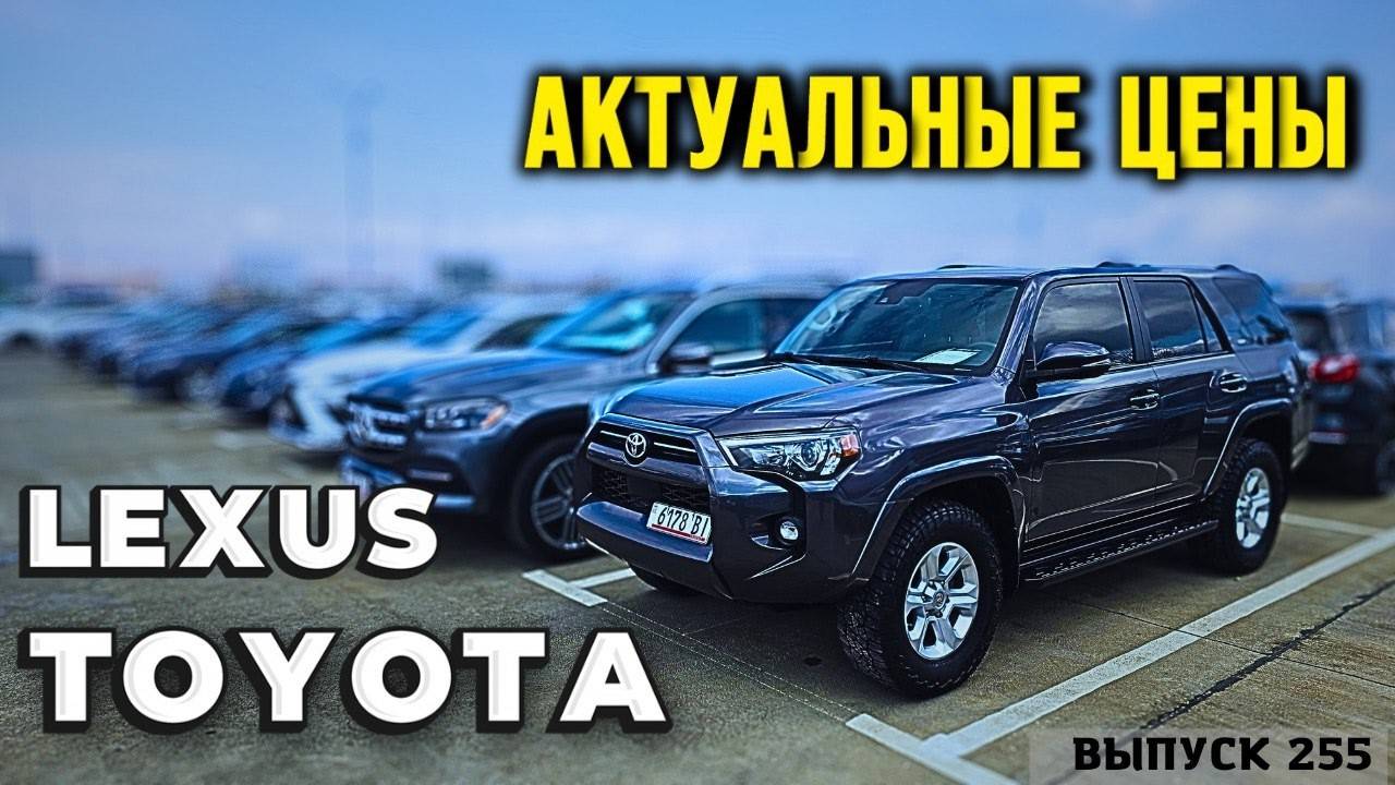 Обзор цен на Lexus и Toyota рынок AUTOPAPA. Авто из США. Копарт. ИААИ смотреть онлайн