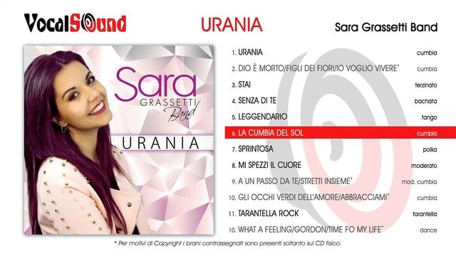 URANIA - Sara Grassetti Band ALBUM COMPLETO (Official Audio) смотреть онлайн