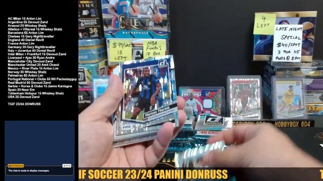 TGIF SOCCER 23/24 PANINI DONRUSS смотреть онлайн
