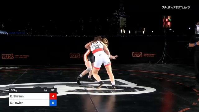 53 Kg Emily Shilson Vs Charlotte Fowler