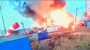 Взрыв и возгорание газа во время освоения скважины🔥 Пострадали люди!!!