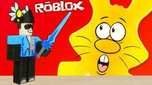 ГЕРОЙ ИЗ РОБЛОКС 3Д РУЧКОЙ ДЛЯ ЖЕЛЕЙНОГО ЗАЙЦА ХАРИТОНА ROBLOX