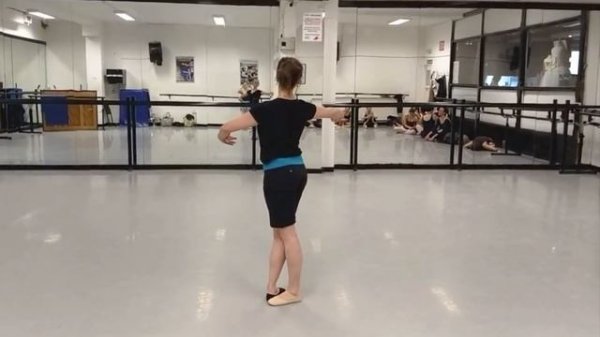 Fondu And Pirouette En Dedans & En Dehors: ballet class tutorial (beginner)