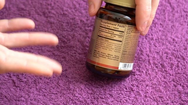 Review Of Solgar Chelated Iron - 100 Tablets