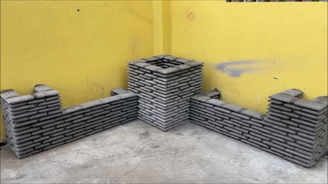 Wow - Amazing - Super Beautiful, Easy Garden Decoration Ideas From Cement смотреть онлайн