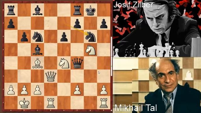 Mikhail Tal vs Josif Zilber смотреть онлайн