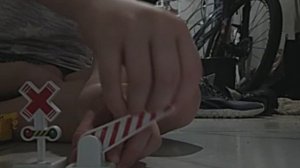 мультик для детей переезд с шлагбаумом