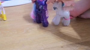 Жизнь моих милых пони.  My little pony.  Играем в пони