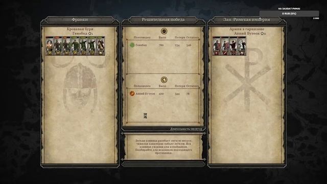Total War Attila - Франки. Нашествие варваров смотреть онлайн