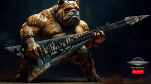 🐾 Bulldog Blues Metal – 1 час интенсивного гитарного соула и сокрушительного тяжелого рока