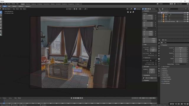 Inconsistency with scaling in fSpy + Blender 2.8 смотреть онлайн