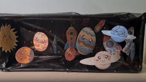 Поделка Солнечная система#День космонавтики #Поделка для школы и детского сада.Космическая работа