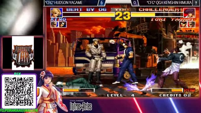 CFG/QGH KENSHIN HIMURA VS CFG HUDSON YAGAME FT 20 KOF 95 смотреть онлайн