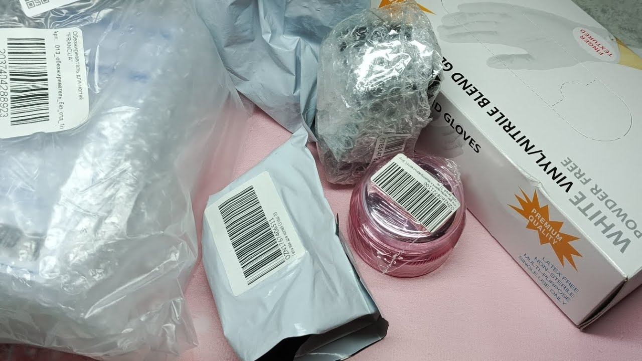 Ozon. Wildberries. Распаковка маникюрных товаров смотреть онлайн