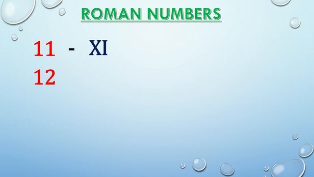 Roman Numbers 1 To 30 | Roman Numerals 1 To 30 | 1 To 30 Roman Numbers | Roman Numerals From 1 To 3 смотреть онлайн
