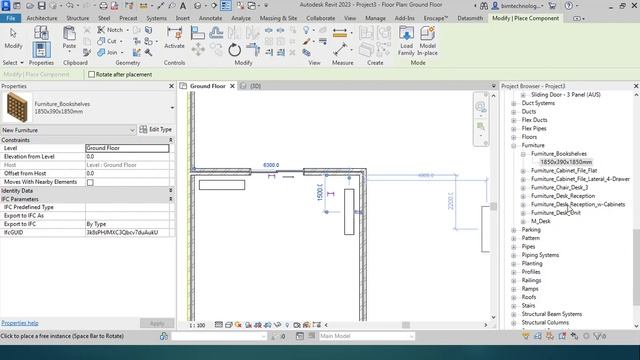Placing Components in Revit 2023 (BIM Illustration) смотреть онлайн