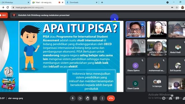 Pengimbasan Workshop PIK 2021 dan Diklat PISA Bali 2021, MGMP Matematika SMP Kota Probolinggo смотреть онлайн