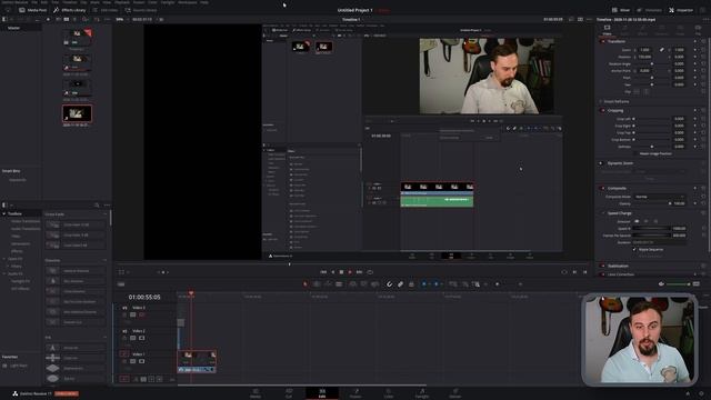 FASTER SUPER SCALE IN DAVINCI RESOLVE  AI UPSCALE  DaVinci Resolve 17