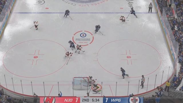 NJ Devils vs Winnipeg Jets | 11.14.2023 | EA NHL 24 смотреть онлайн
