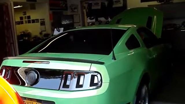 2013 Mustang GT Paxton Novi 2200 Dyno run смотреть онлайн
