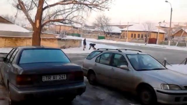 два синяка
