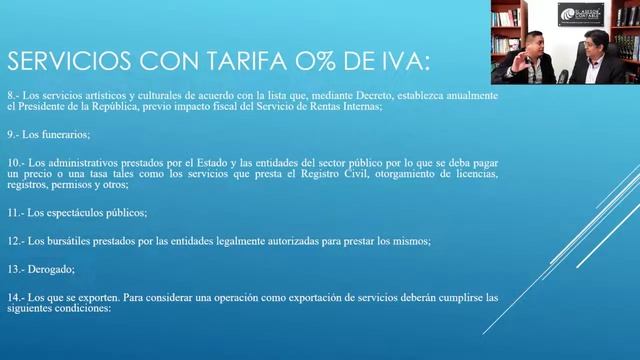 IVA 0% Y 12% l Cultura Tributaria - EN VIVO смотреть онлайн