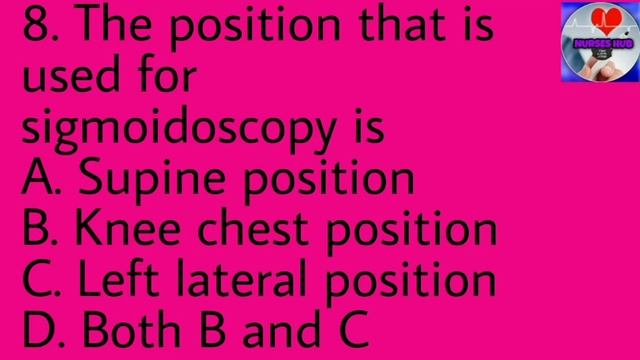 Fundamentals of nursing Multiple choices Question on Comfort Position.(Malayalam Channel) смотреть онлайн