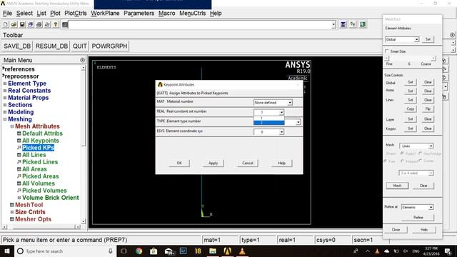 ANSYS : Analysis of simple spring mass system смотреть онлайн
