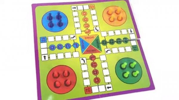 Indoor chess play set ludo board game