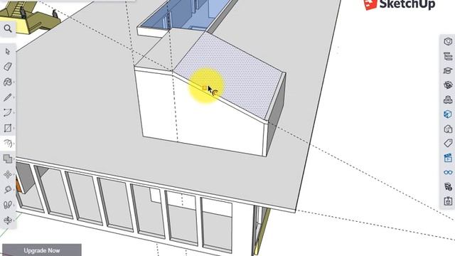 SketchUp V9 - Roof and Skylights смотреть онлайн