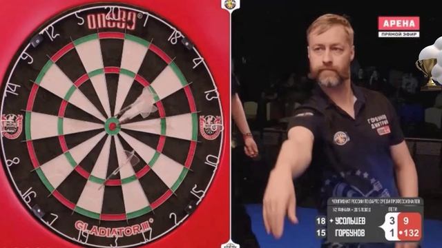Дартс Чемпионат России по дартс среди профессионалов дартс 2 этап 7-8 04.2025 смотреть онлайн