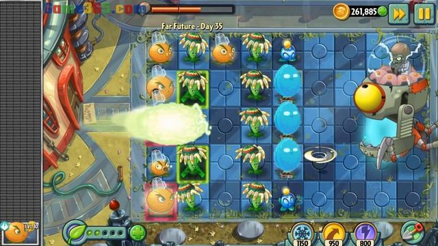 All Zomboss Battles Zombot vs All Plants Power-Up! in Plants vs Zombies 2 Final Boss смотреть онлайн