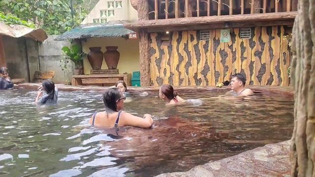 Red Rock Hot Spring Valencia Town, Dumaguete Nature Hot Swimming Happy Family Together Bonding ❤️ смотреть онлайн