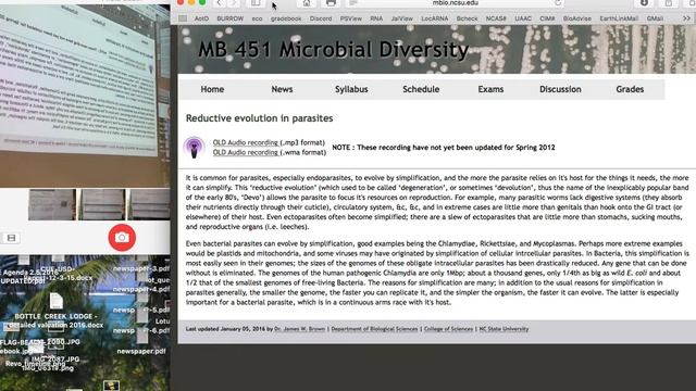 Reductive evolution in parasites смотреть онлайн