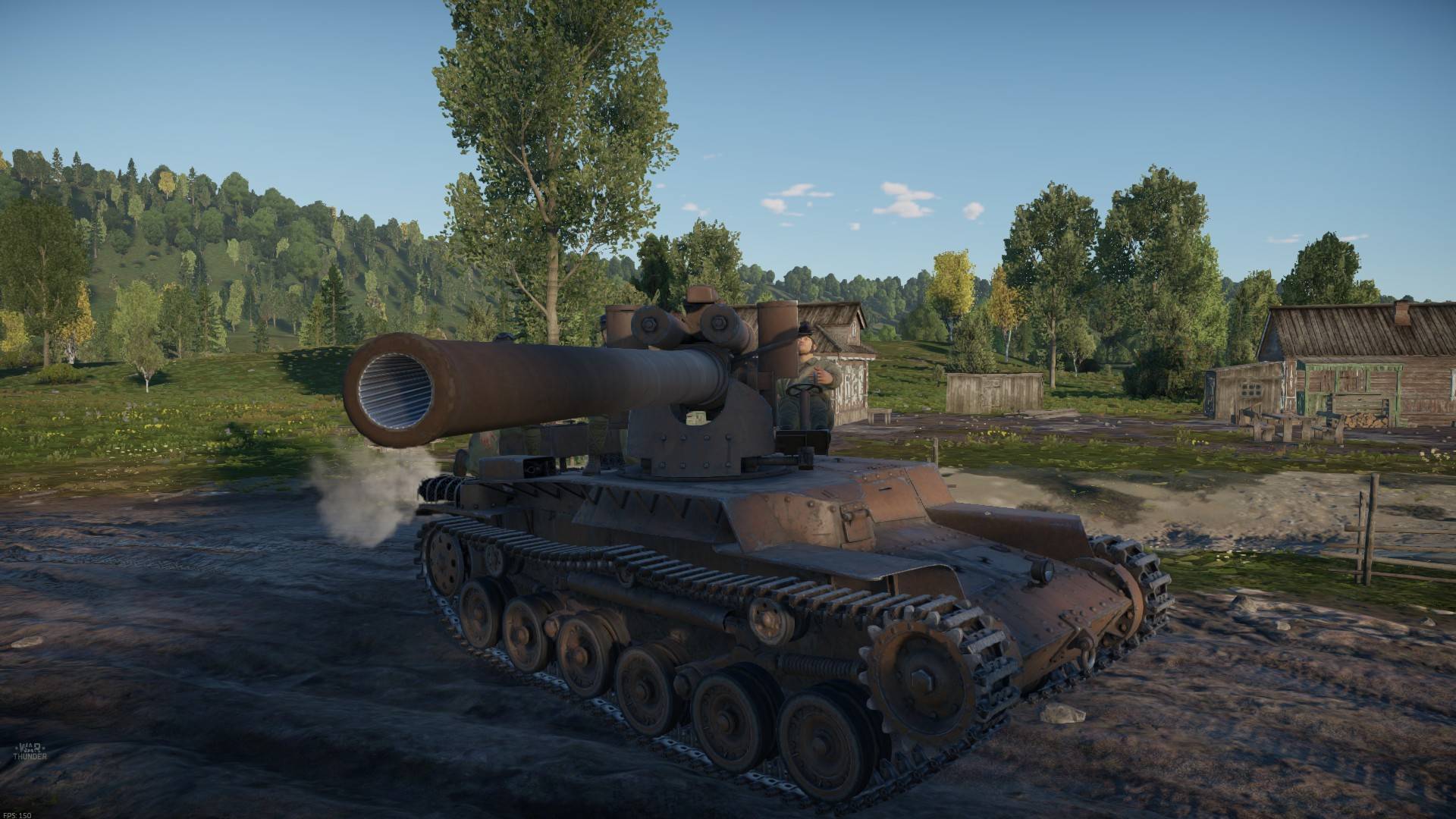 ОГРОМНАЯ БАБАХА Chi-Ha LG -War Thunder