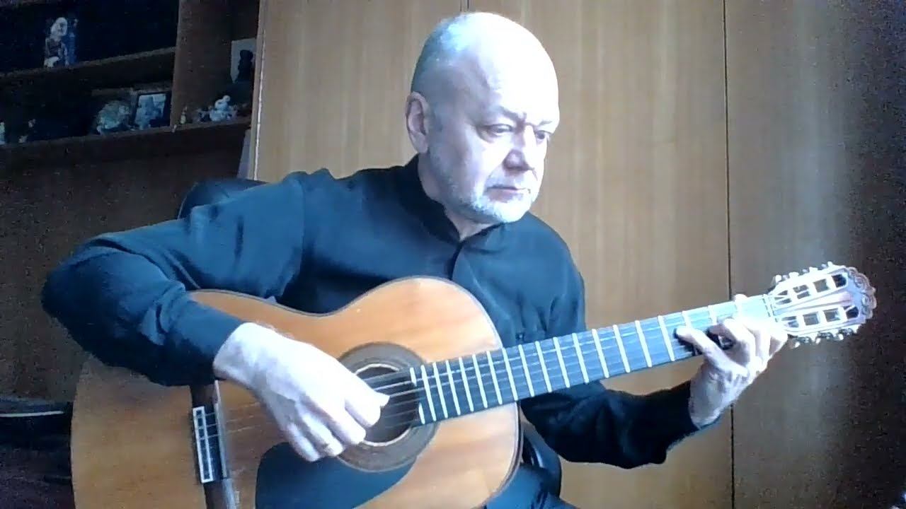 Traumerei (Грёзы) Роберт Шуман на гитаре смотреть онлайн