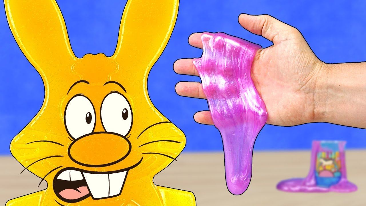 СЛАЙМ ЧЕЛЛЕНДЖ И ЖЕЛЕЙНЫЙ ЗАЯЦ ХАРИТОН