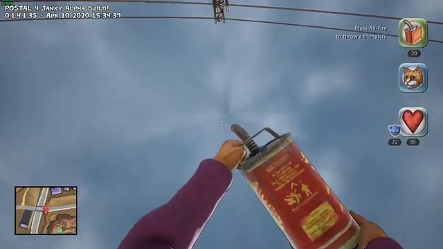 Postal 4 - Killing people with a machete and then burning myself alive (Janky Alpha Build) смотреть онлайн