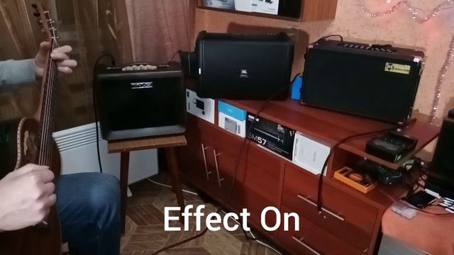 JBL Eon One Compact - сравнение гитарного звука с эффектами обработки и без смотреть онлайн